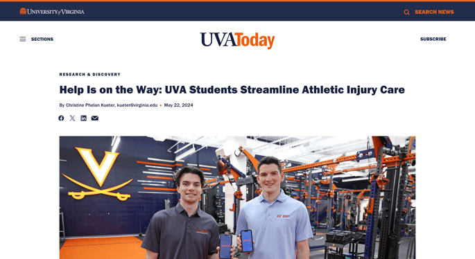 UVA Today Help is on the Way